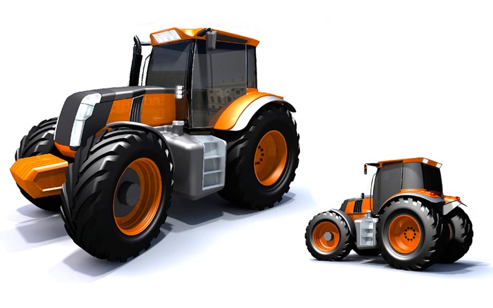 Tractor concept for a undisclosed client
